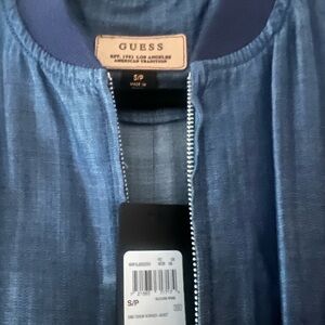 Guess Dani denim bomber jacket